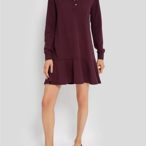 Tuckernuck Winestasting Long Sleeve Polo Dress XL - NWT - Picture 2 of 9